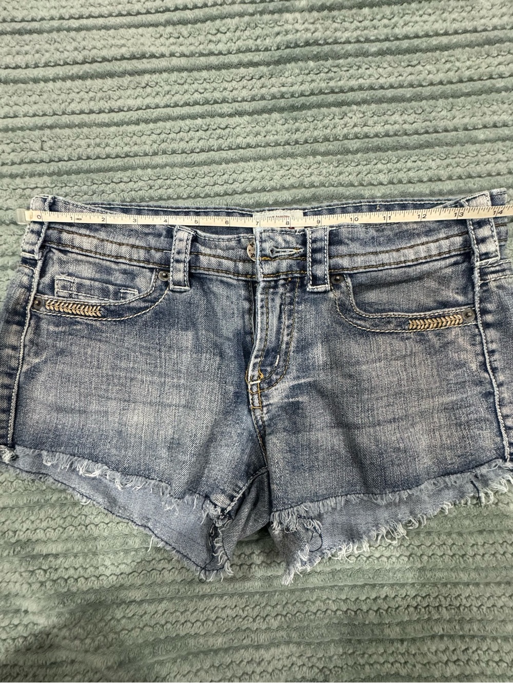 Mudd Light Blue Denim Cutoff Shorts